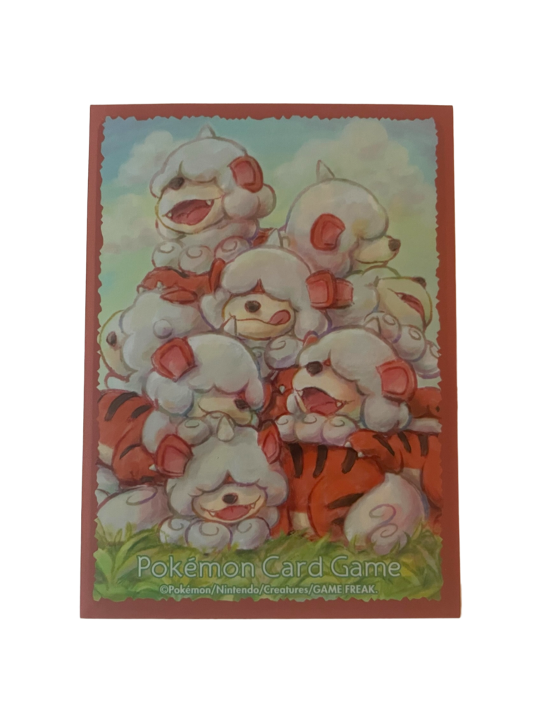 Sleeve Hisuian Growlithe Pokemon Center 2022 Collector Attic