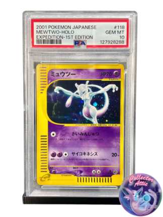 Carte Pokemon Mewtwo 118/128 – PSA 10